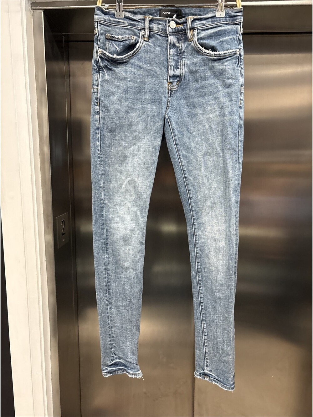 Men’s Purple Brand Blue Denim Jeans Sz 30x30